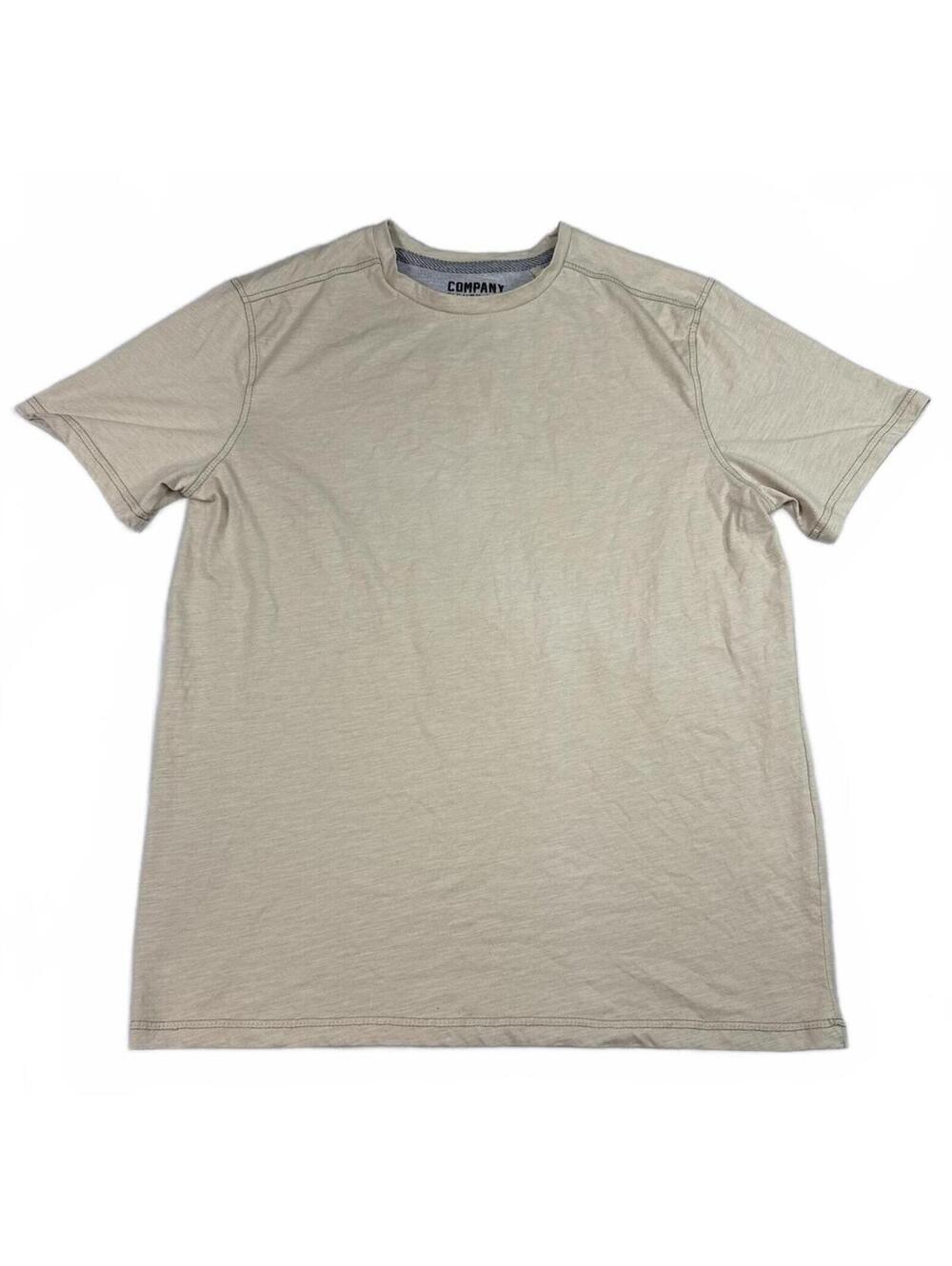 Company Eighty One Beige Short Sleeve T-Shirt L